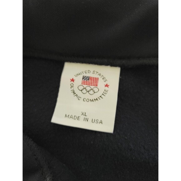 Men's US Olympic Committee Full Zip Track Jacket XL Made In USA USOC - Picture 3 of 4